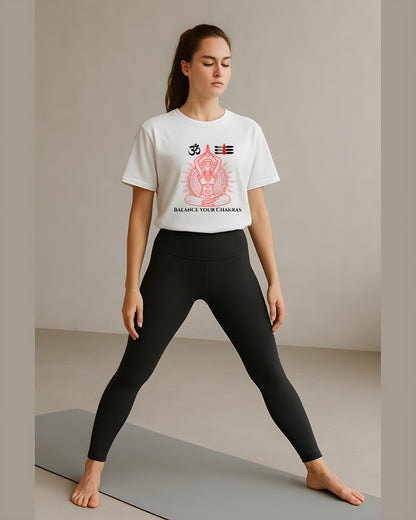 “Flow in Style” – Yoga Tee for Mindful Movement