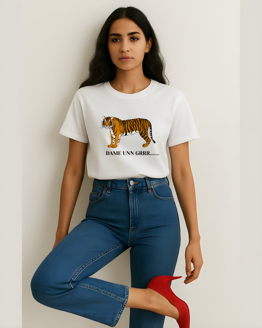 “Dame Un Grr” – Bold & Sassy Graphic Tee